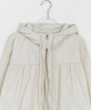 Hetenin Two-Way String Shirring Hood Wind Jumper