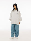 Color Matching Stitch Parachute Pants