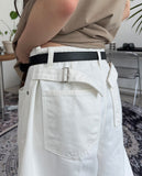 Reuben Curve Stitch Bermuda Pants