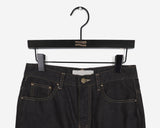 Chant Twist Embroidered Carpenter Raw Denim Pants