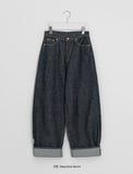 Besas Raw Denim Wide Pants