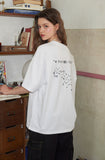 Kirakira Embroidery Short Sleeve Tee