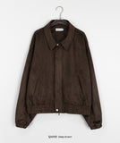 [unisex] Rooni two-way suede over blouson