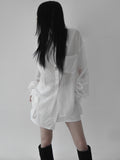 UND NYLON CARGO WRAP SKIRT