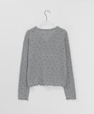 Kohiren Dot Knit Cardigan