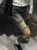 Raw Cut Bermuda Jeans