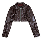 Crop Single Rider Jacket