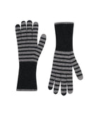 [LANARCH] Fold Stripe Label Gloves