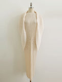 Ella Summer Pleated Maxi One Piece (Scarf Set)