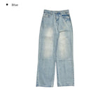 Fuwa Wash Denim Wide Pants