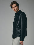 Lambskin Round Cut Single Jacket