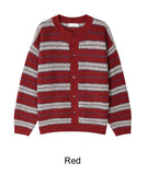 Cent Wool Haji Stripe Cardigan