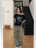 Feud Dyed Washed Cargo Pants
