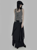 Layered Twist Halter Sleeveless