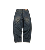 Vintage Wide Balloon Denim Pants