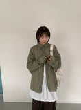 [unisex] Hellan Vintage Stripe Over Shirt