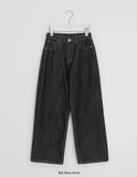 Kakan raw denim straight pants