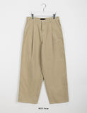 [unisex] Terisi Stitch Pintuck Wide Cotton Pants