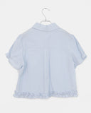 Minz Frill Puff Short Sleeve Shirt