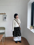 Rubets Pintuck Banding Wide Pants