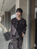 Geo Pocket Tweed Jacket