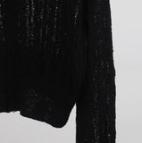 Uva see-through knit cardigan