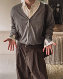Port Layered V-Neck Cardigan