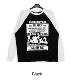 Derriff Color Matching Long Sleeve T-Shirt