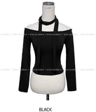 Ray muffler off long-sleeve