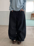 Luine Embroidered Non-Fade Balloon Pants