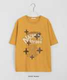 Kapeuto Printing Over Short Sleeve Tee