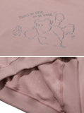 Fun Time BEAR Embroidery Hoodie