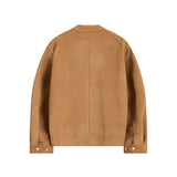 China Curved Suede Blouson