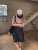 The Will Crop Check Short Sleeve Shirt
