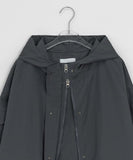 Reget Hood Long Bomber Jacket