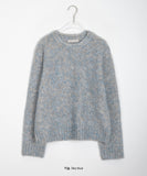 Migend Hairy Wool Crop Knit