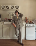 Obi basic pintuck slacks