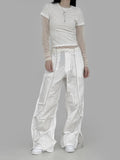 Color Matching Parachute Pants