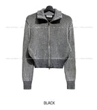 Doa Two Way Knit Zip-up