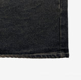 caro slit denim skirt