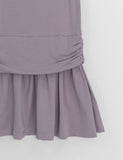 Garta Shirring Layered Sleeveless One Piece