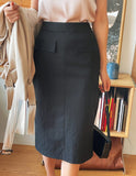 Cilia Pocket H-Line Skirt