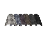 Minen Pigment Crop Check Shirt