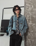 Hamb Work Patch Denim Shirt