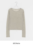 Pohini Layered Basic Tencel Long Sleeve Tee