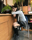 UNBAL SHOULDER STRAP TOP