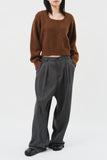 Mine Pintuck Wide Trousers