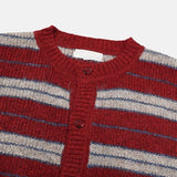 Camille Multi-Stripe Round Cardigan