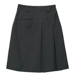 Pleats Midi Skirt