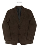 Rawdon wool two-button jacket